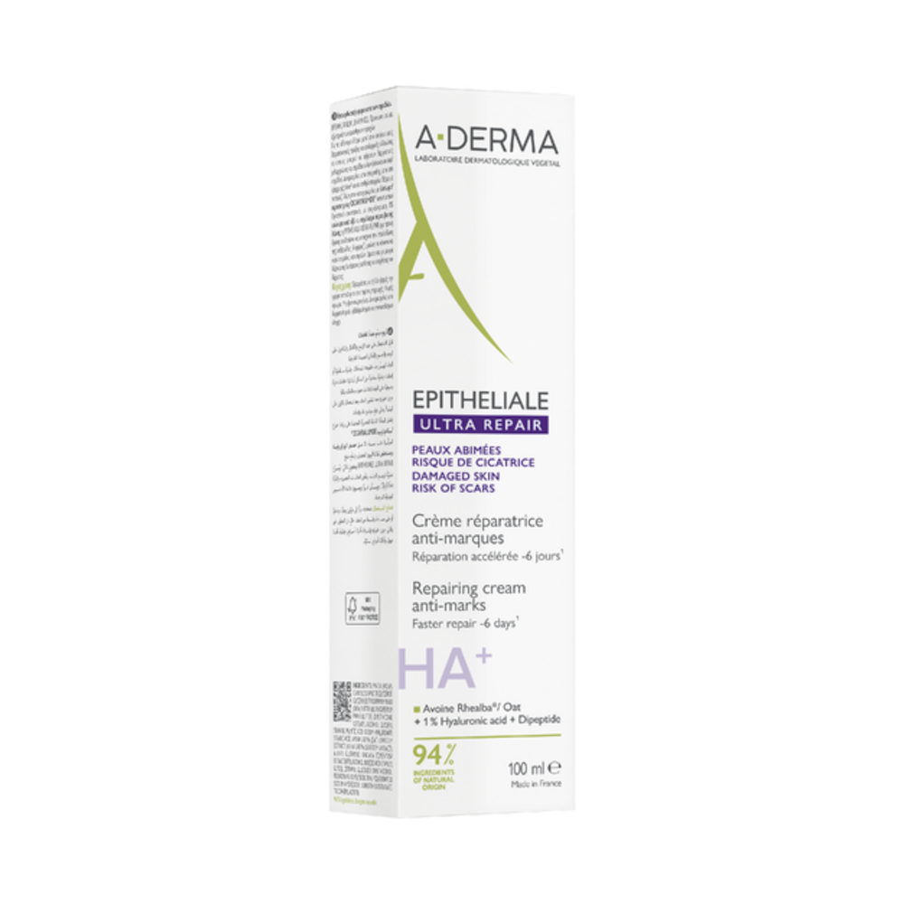 Crema reparatoare cu efect calmant Epiteliale Ultra Repair HA+, 100 ml, A-Derma