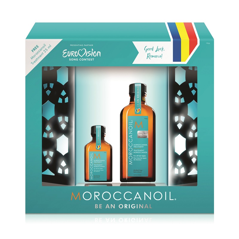 Pachet Tratament Original Eurovision, 100 ml + 25 ml, Moroccanoil 