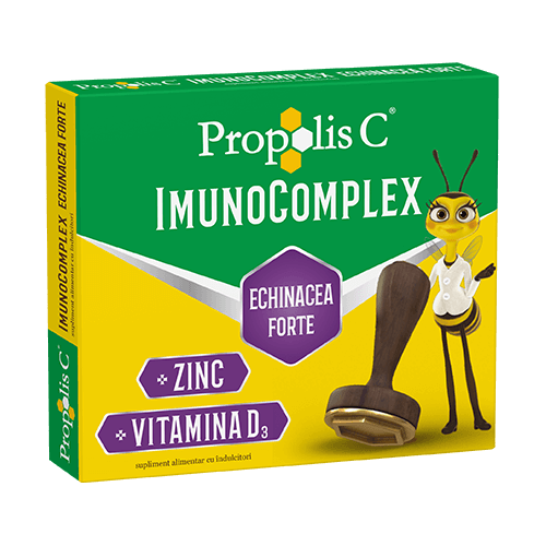 Propolis C Echinacea Forte Imunocomplex, 20 comprimate, Fiterman