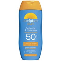 Lotiune cu protectie solara SPF 50 Protectie & Hidratare, 200 ml, Elmiplant Sun