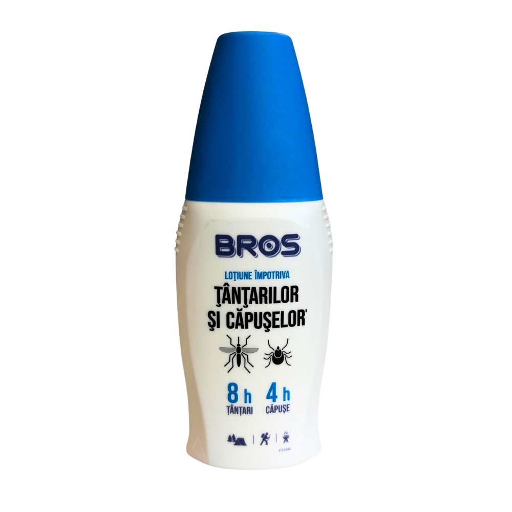 Lotiune impotriva tantarilor si capuselor, 100 ml, Bros