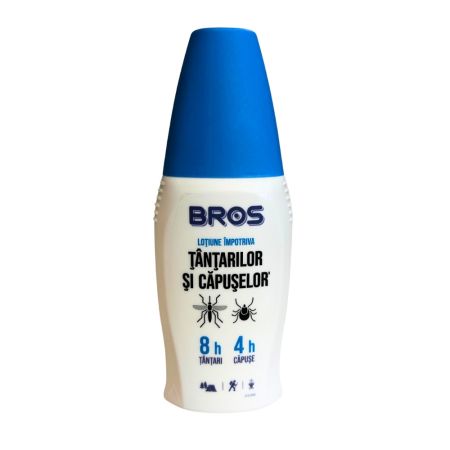 Lotiune impotriva tantarilor si capuselor, 100 ml, Bros