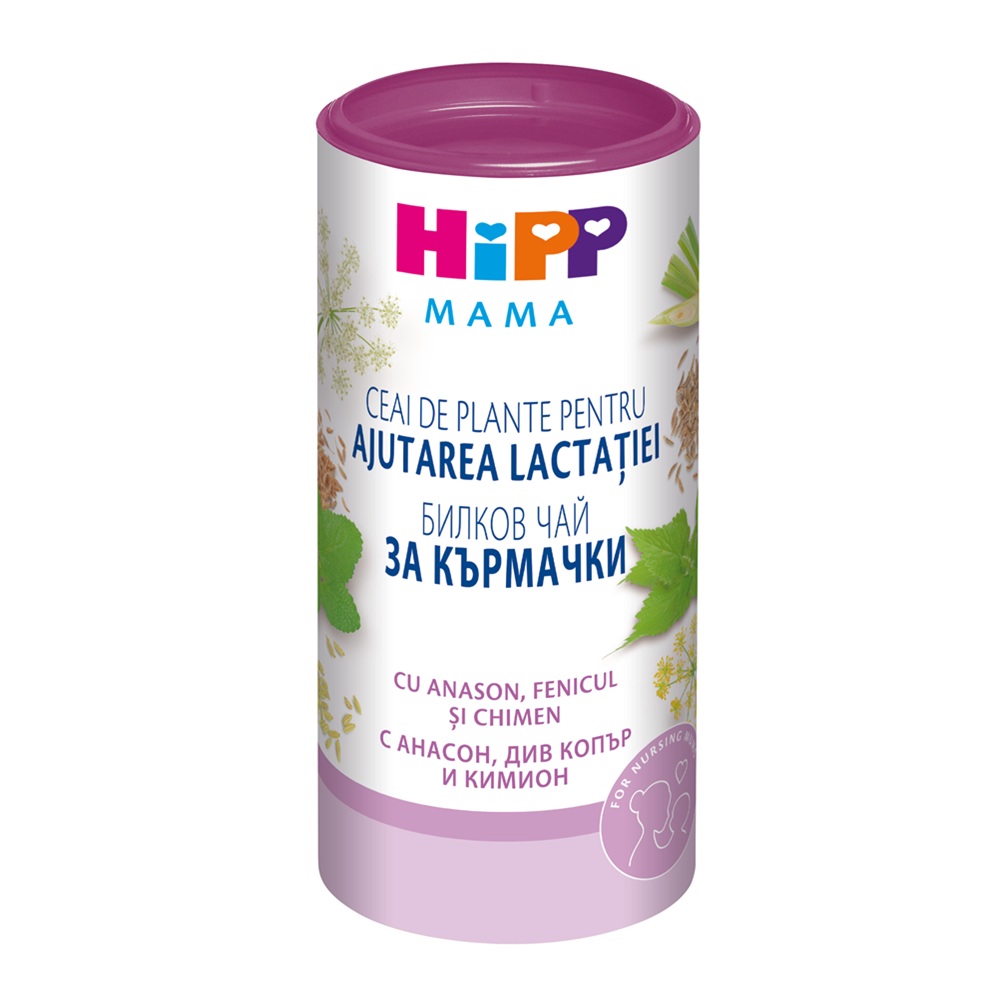 Ceai organic instant pentru stimularea lactatiei, 200 g, Hipp