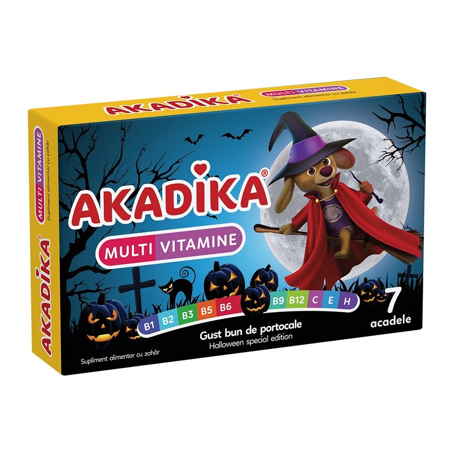 Acadele Akadika Multivitamine, 7 acadele, Fiterman Pharma : Farmacia ...