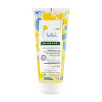 Gel spumant pentru par si corp, 200 ml, Klorane Bebe