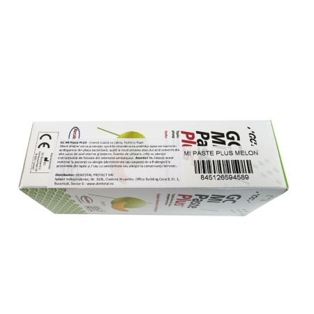 Crema dentara topica remineralizanta pe baza de apa cu aroma de pepene galben Mi Paste Plus, 40 g, GC 654118