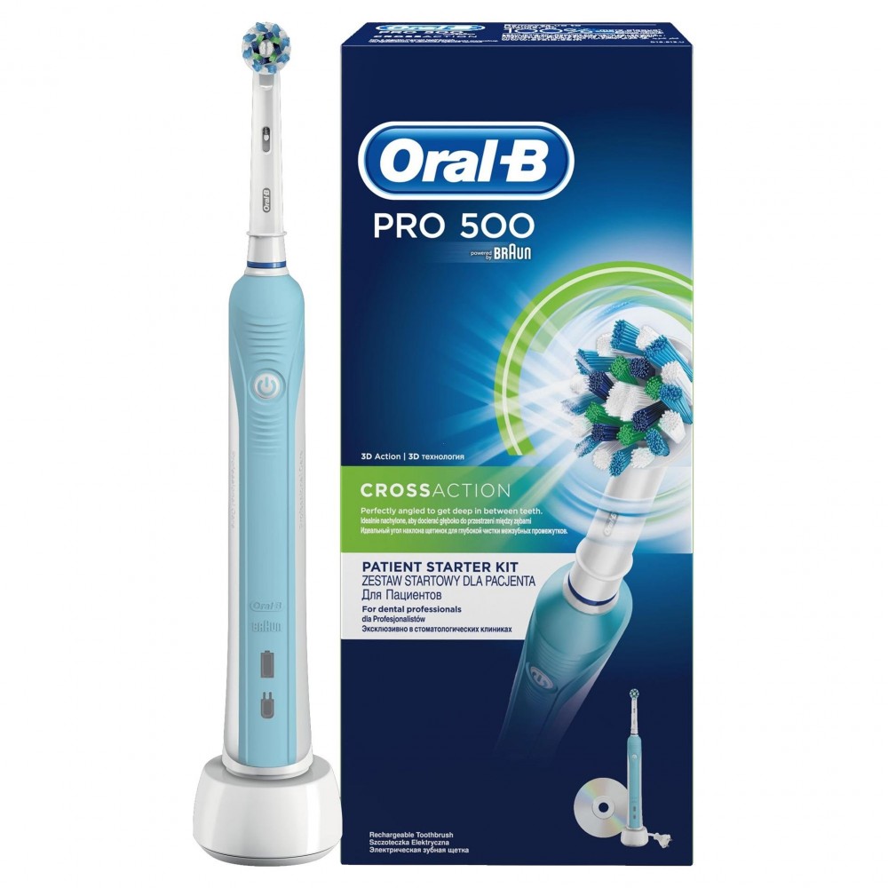 Periuta de dinti electrica Pro 500 CrossAction, D16.513.U, Oral-B