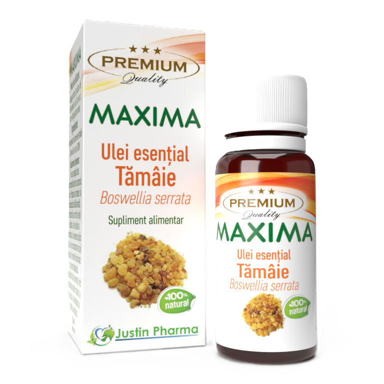 Ulei esential de Tamaie Maxima, 10 ml, Justin Pharma