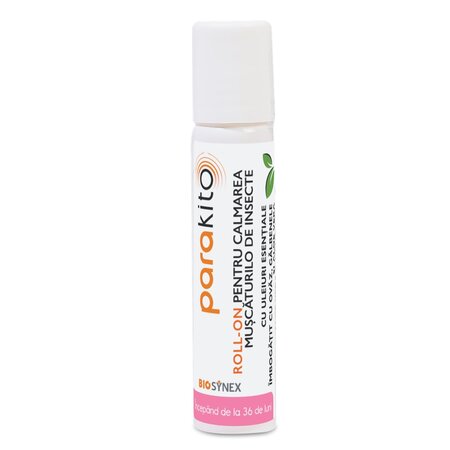 Gel roll-on pentru calmarea muscaturilor de insecte, 5 ml, Para Kito 600873