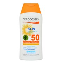 Lapte pentru protectie solara cu SPF 50 Sun, 200 ml, Gerocossen