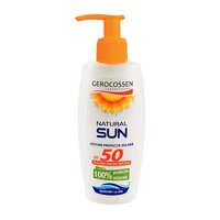 Lotiune pentru protectie solara cu SPF 50 Natural Sun, 200 ml, Gerocossen
