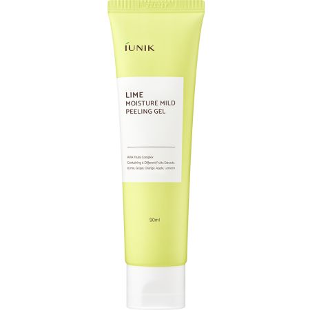 Gel peeling cu efect hidratant Lime Exfoliant, 120 ml, Iunik