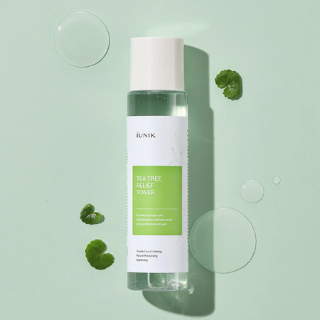 Toner pentru fata Tea Tree Relief, 200 ml, Iunik 662289