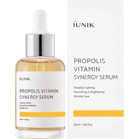 Ser de fata cu efect calmant pentru femei Propolis Vitamin Synergy, 50 ml, Iunik 662264