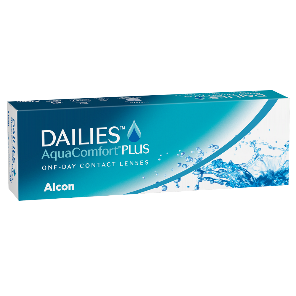 Lentile de contact -6.00 Dailies Aqua Comfort Plus, 30 bucati