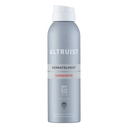 Spray invizibil de protectie solara cu SPF 50 Dermatologist Sunscreen, 200 ml, Altruist