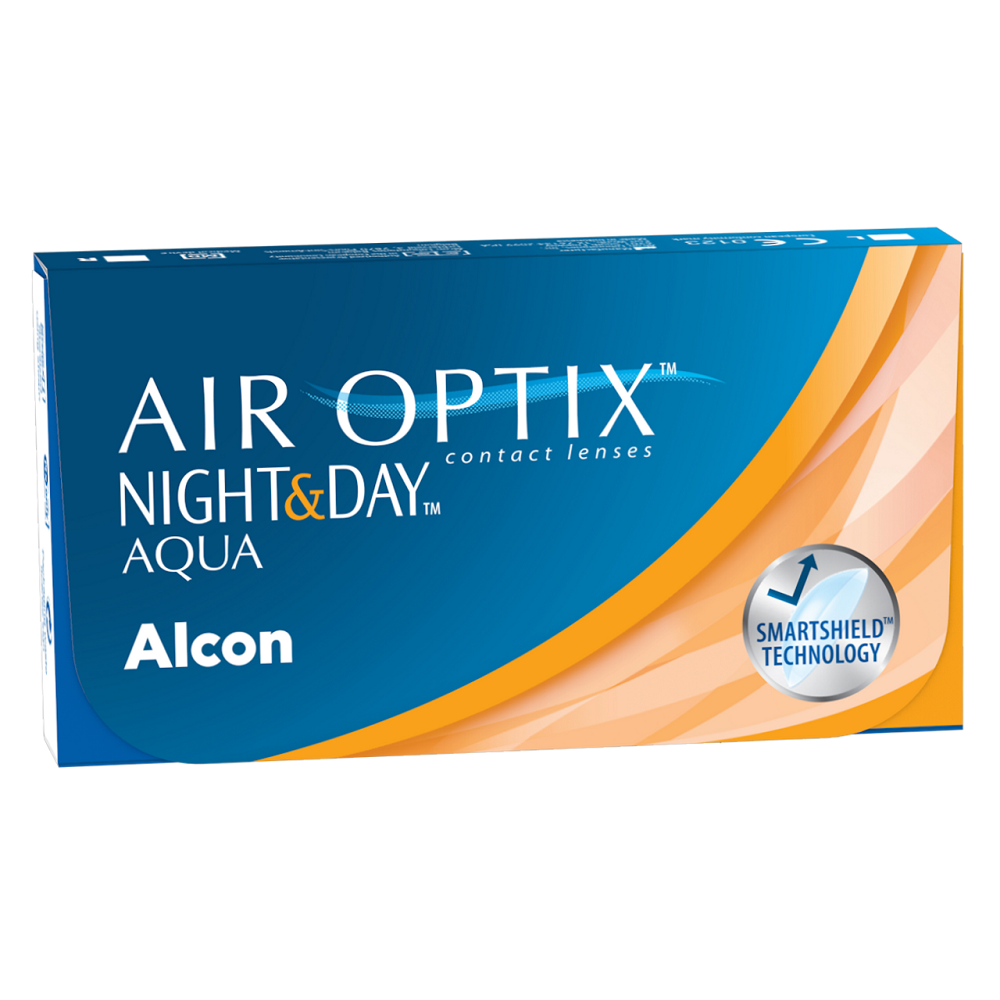 Lentile de contact -0.50 Air Optix Night&Day Aqua, 6 bucati, Alcon