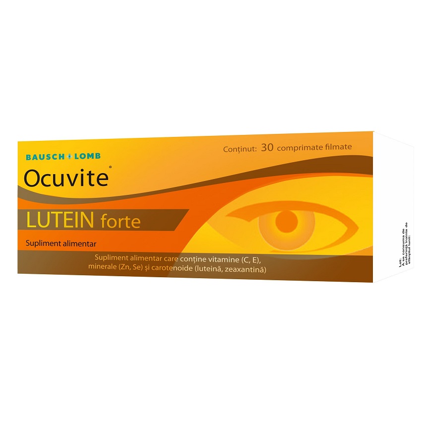 Ocuvite Lutein Forte, 30 capsule, Bausch  Lomb