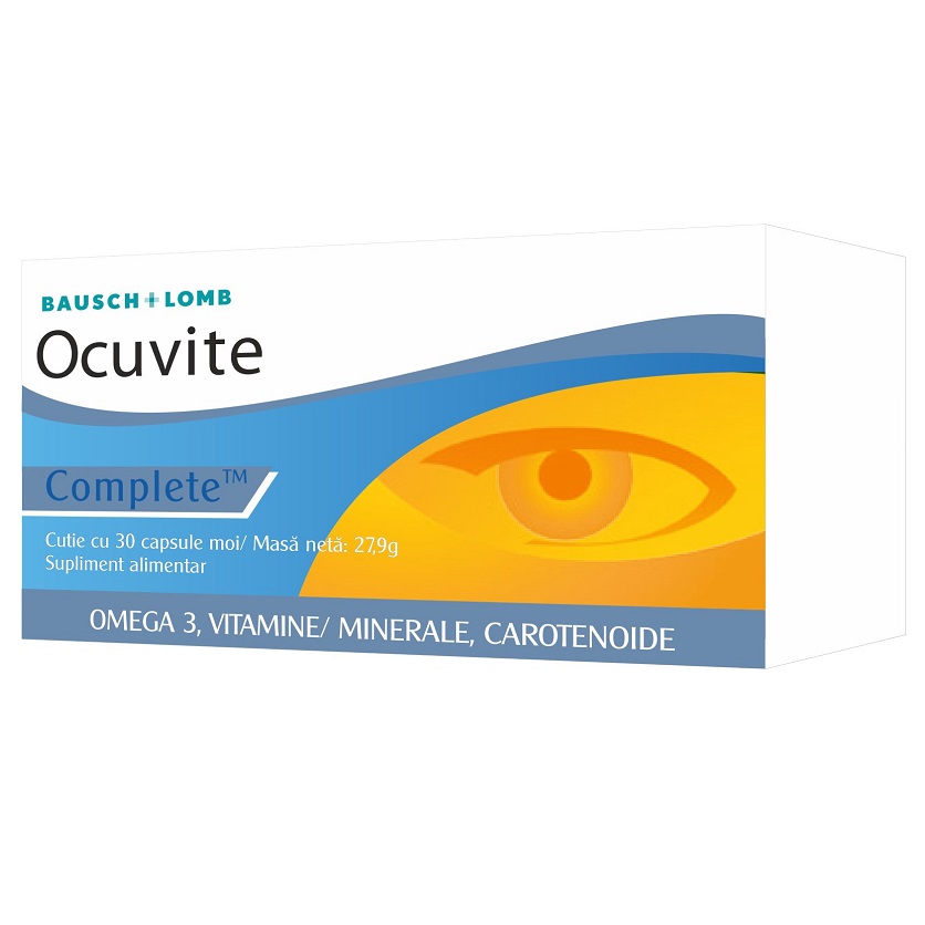 Ocuvite Complete, 30 capsule, Bausch & Lomb