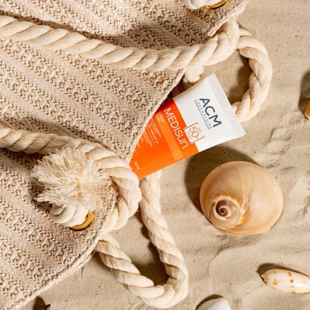 Crema pentru protectie solara cu SPF 50+ Medisun, 40 ml, Acm 663744