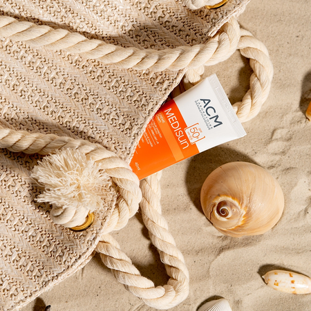 Crema pentru protectie solara cu SPF 50+ Medisun, 40 ml, Acm 663744
