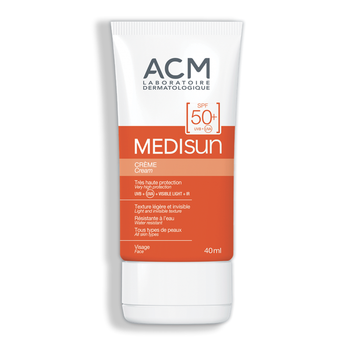 Crema pentru protectie solara cu SPF 50+ Medisun, 40 ml, Acm 502597