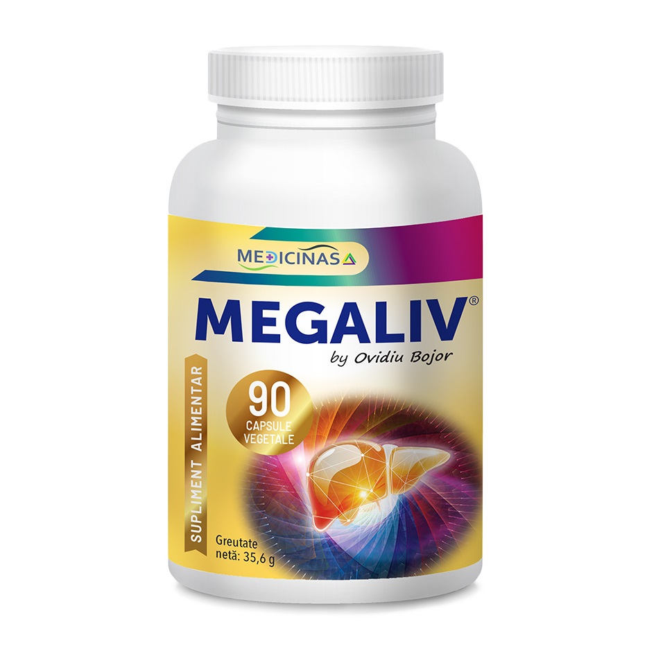 Megaliv by Ovidiu Bojor, 90 capsule, Medicinas