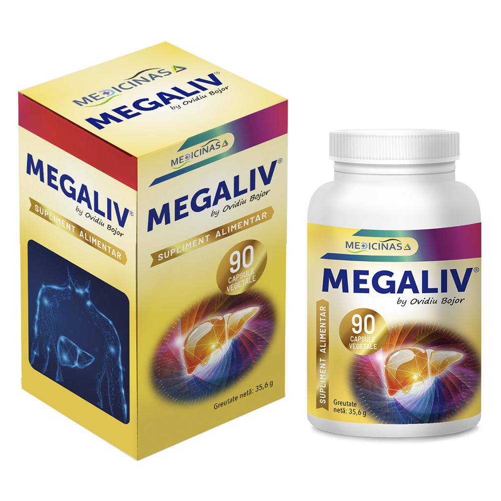 Megaliv by Ovidiu Bojor, 90 capsule, Medicinas