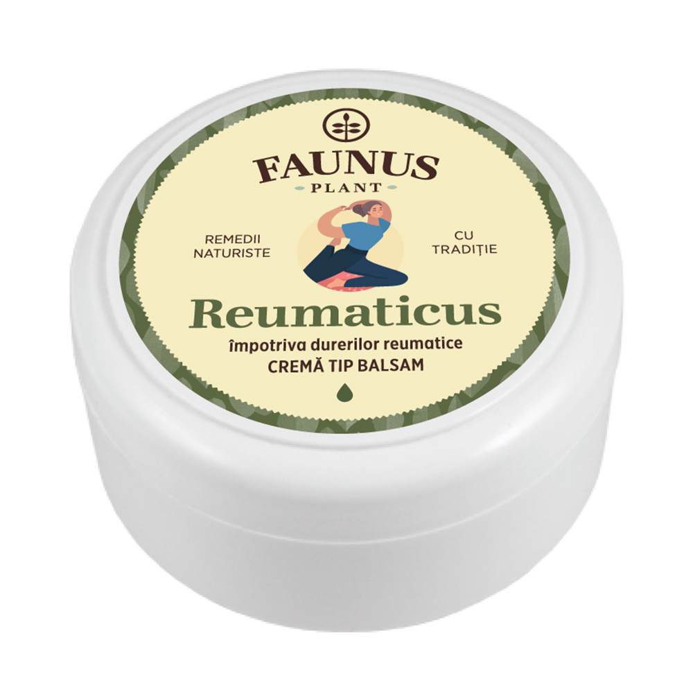 Crema tip unguent cu untul pamantului si tataneasa Reumaticus, 100 ml, Faunus Plant