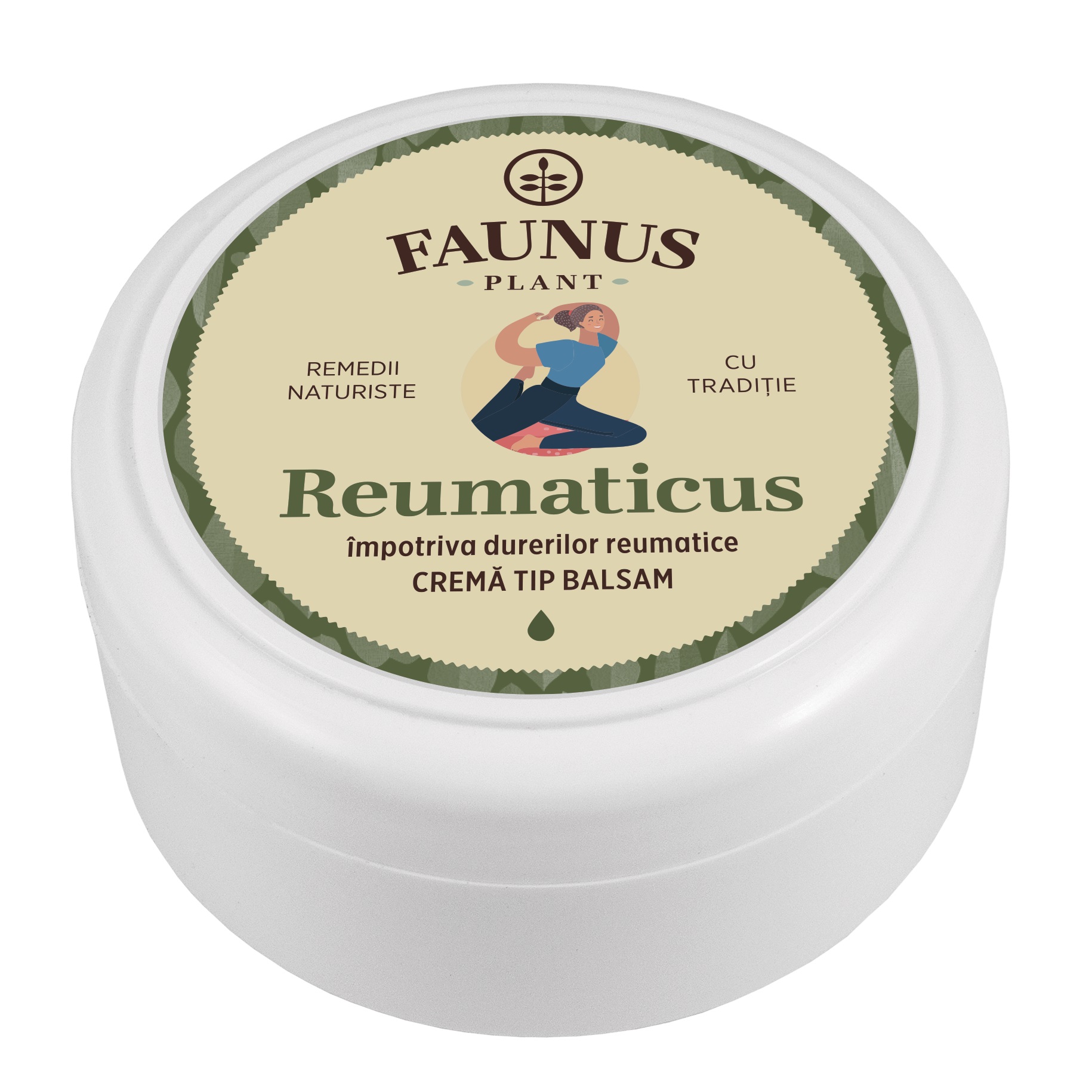 Crema tip unguent cu untul pamantului si tataneasa Reumaticus, 100 ml, Faunus Plant