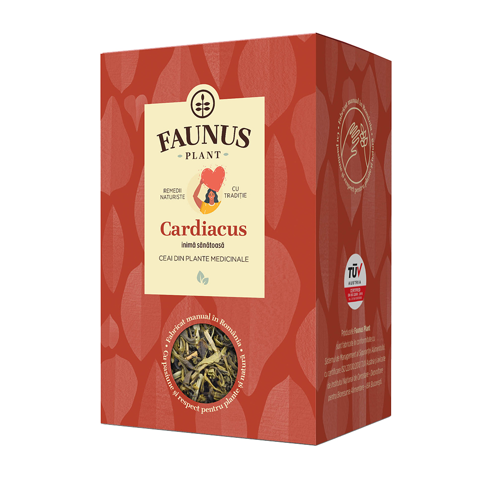 Ceai Cardiacus, 90 g, Faunus Plant