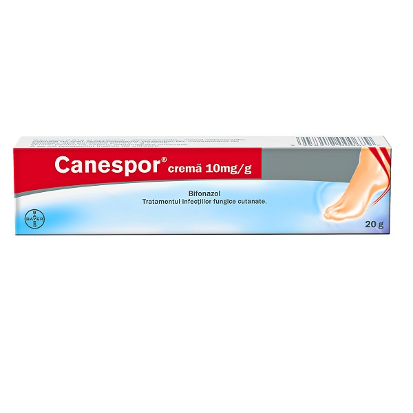 Canespor crema, 10mg/g, 20 g, Bayer