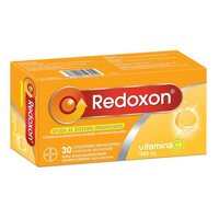 Redoxon cu aroma de lamaie, 30 comprimate efervescente, Bayer