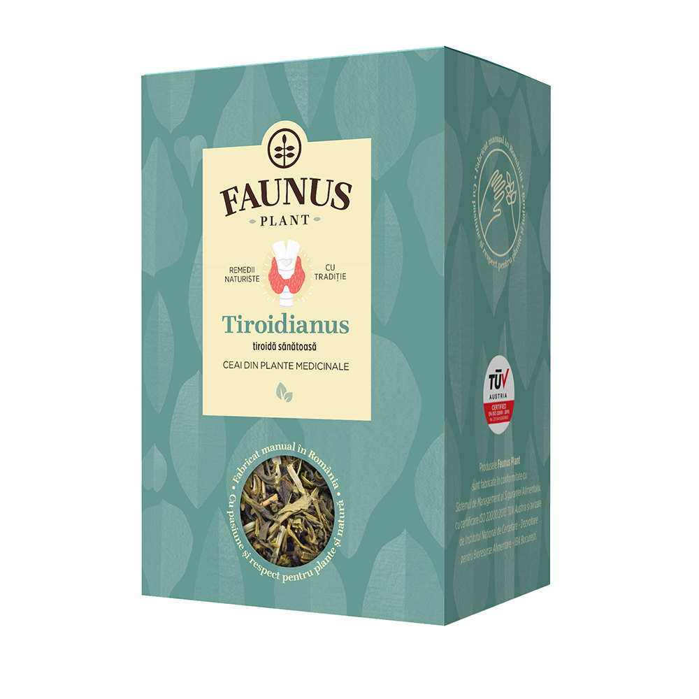 Ceai Tiroidianus, 90 g, Faunus Plant