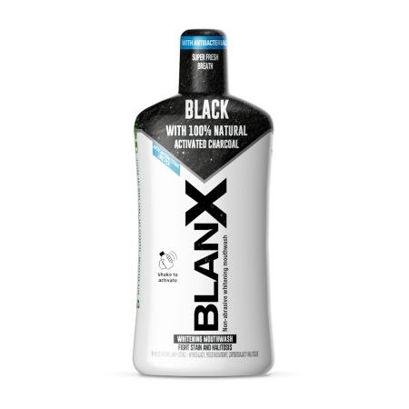 Blanx Apa de gura pentru albire cu carbune activ, 500 ml, Coswell