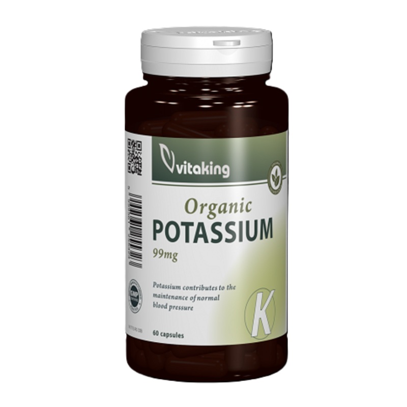 Potasiu, 99 mg, 60 capsule, Vitaking