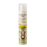 Pasta de dinti Bio cu aroma de banane pentru copii, 0-36 luni, 50 ml, Azeta Bio