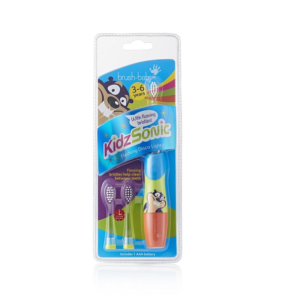 Periuta de dinti electrica pentru 3-6 ani Kidzsonic, 1 bucata, Brush Baby