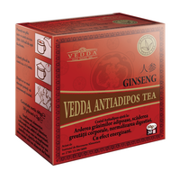 Ceai antiadipos cu ginseng, 30 plicuri, Vedda 