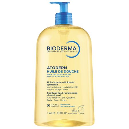 Ulei de dus Atoderm, 1L, Bioderma