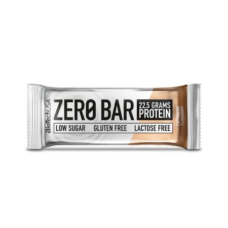 Baton proteic Cappucino Zero Bar, 50 g, BioTechUSA