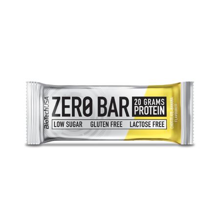 Baton proteic Chocolate Banana Zero Bar, 50g, BioTechUSA