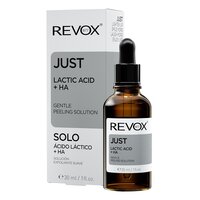 Solutie exfolianta cu acid lactic + HA, 30 ml, Revox