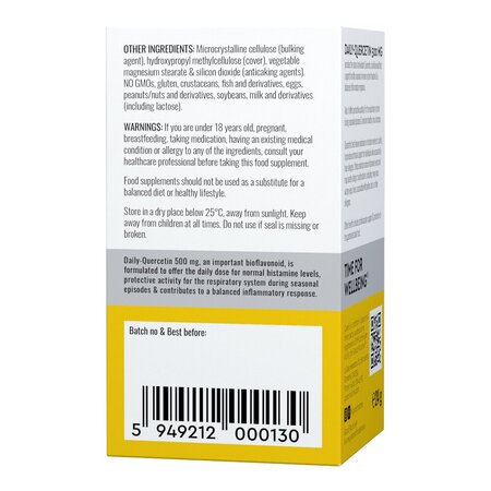 Daily Quercetin Good Routine, 500 mg, 30 capsule, Secom 711387