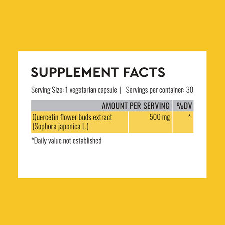 Daily Quercetin Good Routine, 500 mg, 30 capsule, Secom 711389