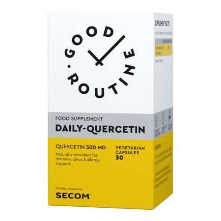 Daily Quercetin Good Routine, 500 mg, 30 capsule, Secom