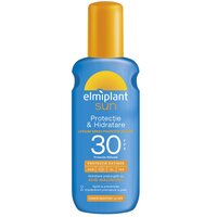 Lotiune spray cu SPF 30 pentru protectie solara Protectie & Hidratare, 200 ml, Elmiplant Sun