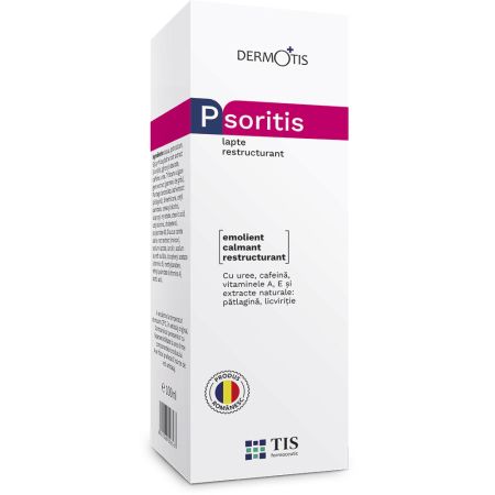 Lapte restructurant PsoriTis, 100 ml, Tis Farmaceutic