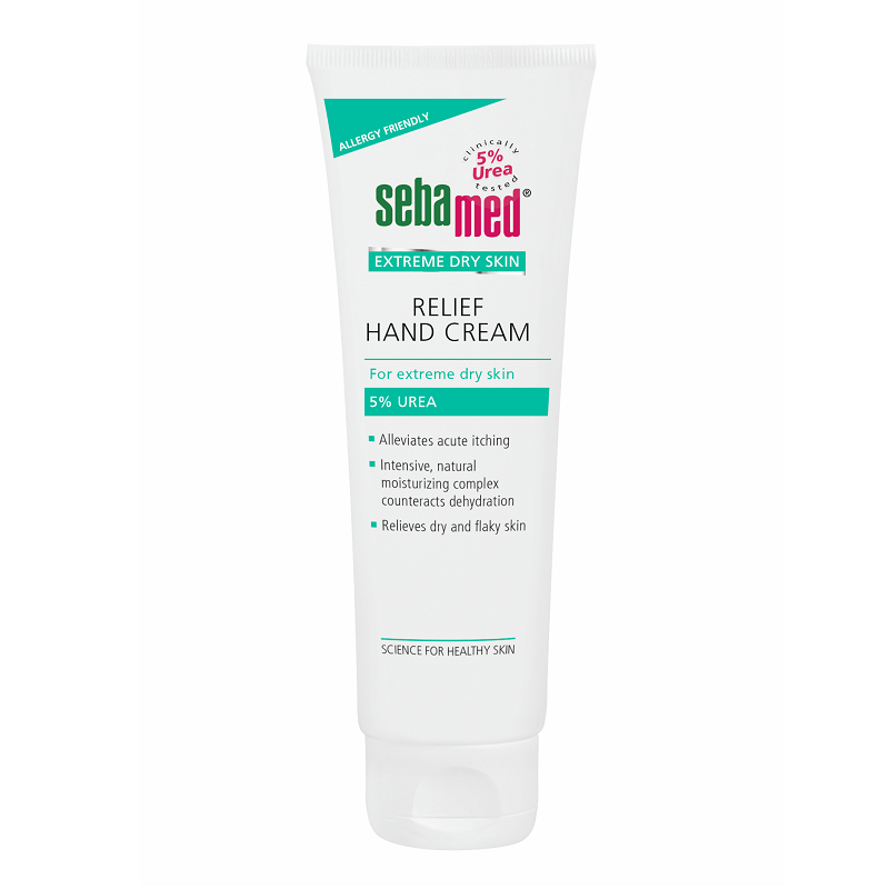 Crema dermatologica pentru maini cu 5% uree Exreme Dry, 75 ml, Sebamed