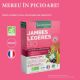 Fitocomplex din plante Jambes Legeres Bio, 20 fiole x 10 ml, Santarome 590157